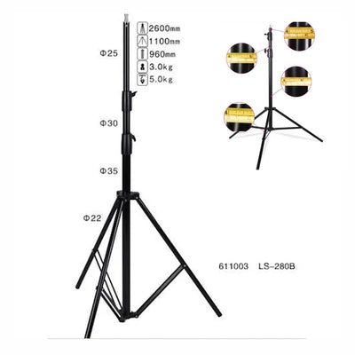 NiceFoto Tripie de luz  LS-280B