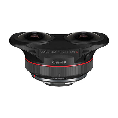 Canon RF 5.2mm f/2.8 L Dual Fisheye 3D VR ( doble ojo de pez ) Lente