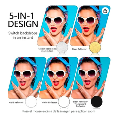 NiceFoto Reflector 5 en 1 82cm