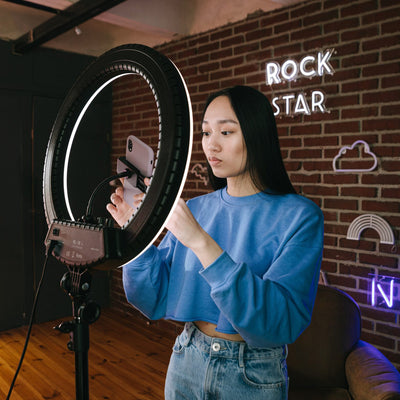 RL0118K Kit de ANILLO DE LUZ LED de 18″ con control remoto