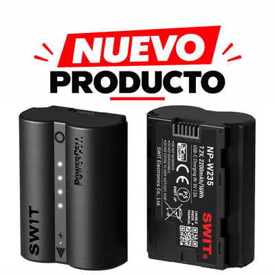Batería SWIT PowerCell NP-W235 con puerto USB-C para cámaras FUJIFILM seleccionadas (2200 mAh)