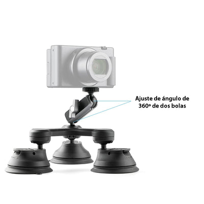 Soporte de succión de tres brazos PGYTECH