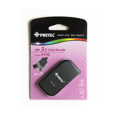 Lector de tarjetas combinado P110 USB3.0