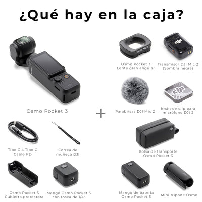 Combo creador DJI Osmo Pocket 3