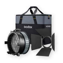 Kit Lente Fresnel Godox GF14, Viseras y Estuche