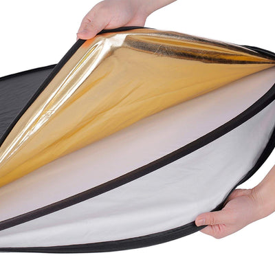 Godox Disco Reflector Plegable 5 en 1 (60cm oro/plata/oro suave/blanco/translúcido)