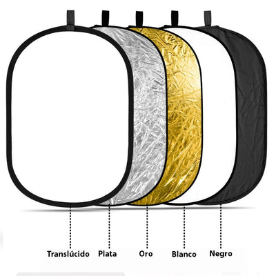 Godox Reflector Plegable 5 en 1 Godox Reflector Plegable 5 en 1 RFT-05 100x150cm