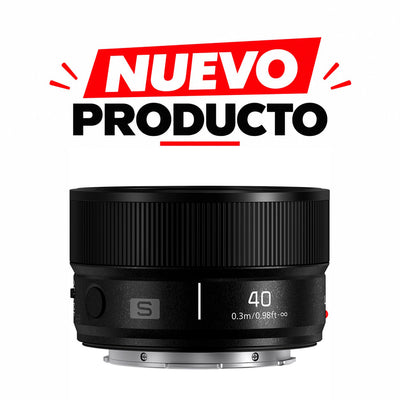 Objetivo Panasonic LUMIX S 40mm f/2 (negro)