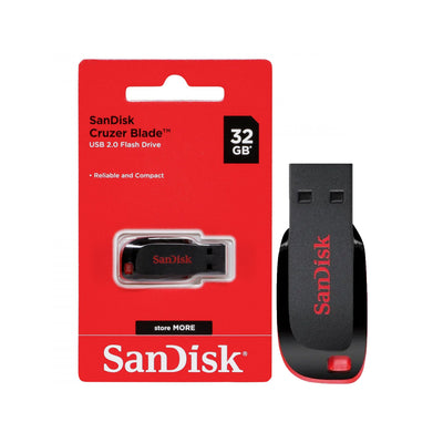 Unidad flash USB SanDisk Cruzer Blade de 32GB