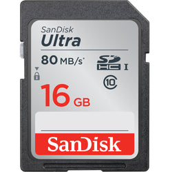 SanDisk Ultra UHS-I SDHC de 16GB Tarjeta de memoria (clase 10)
