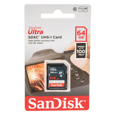 Tarjeta de memoria SanDisk Ultra SDXC UHS-I de 64 GB