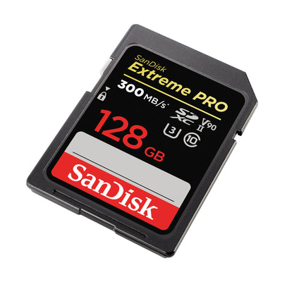 Tarjeta de memoria SanDisk Extreme PRO UHS-II SDXC de 128GB