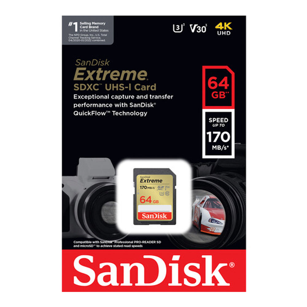 Tarjeta Micro SDXC  SanDisk Extreme PRO, 128 GB, Hasta 200 MB/s, UHS-I,  U3, V30, A2, 4K UHD y Full HD, Negro