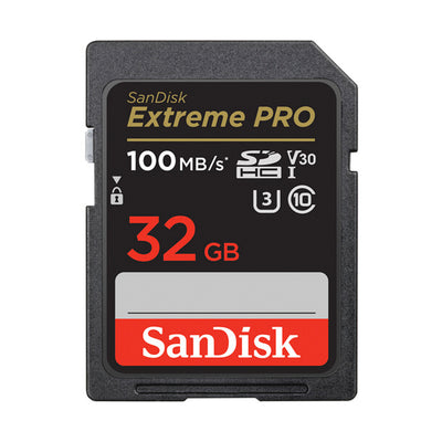 Tarjeta de memoria SanDisk Extreme PRO UHS-I SDHC de 32GB