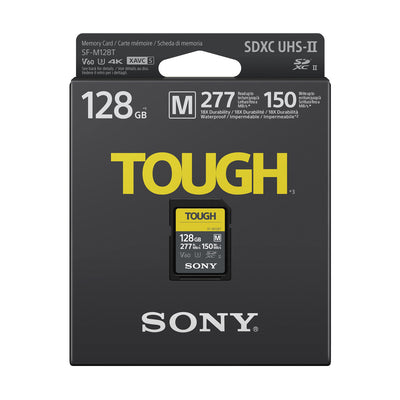 Tarjeta de memoria SDXC UHS-II SF-M Tough Series de 128 GB Sony