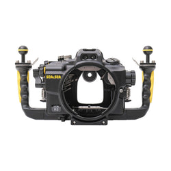 Carcasa submarina Sea & Sea MDX-R5 con unidad de alarma de fugas para Canon EOS R5