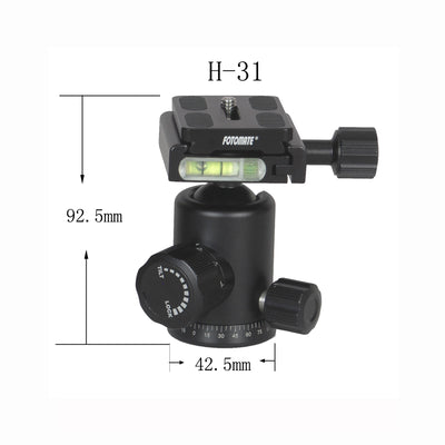 Trípode compacto de aleación de aluminio marca UD-2201 FOTOMATE