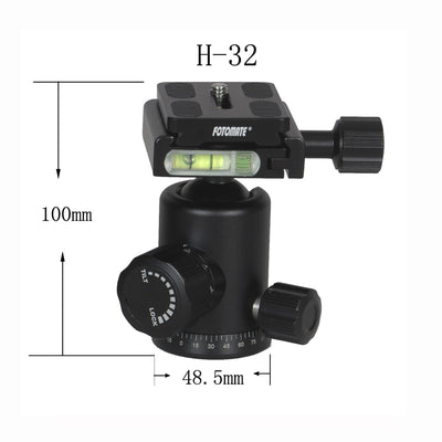 Trípode compacto de aleación de aluminio marca UD-2801 FOTOMATE