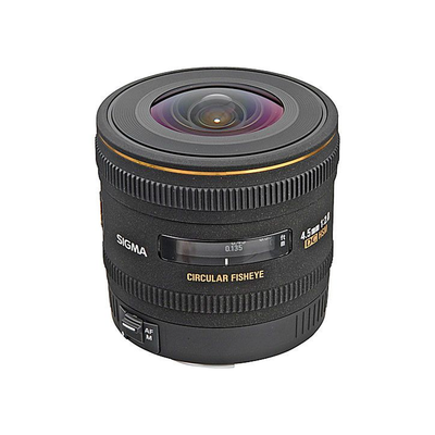 Sigma 4.5mm f/2.8 EX DC HSM para Nikon F