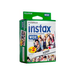 Película instantánea Wide FUJIFILM INSTAX (20 exposiciones)