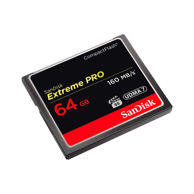 Tarjeta de memoria SanDisk Extreme Pro CompactFlash de 64GB (160MB/s)