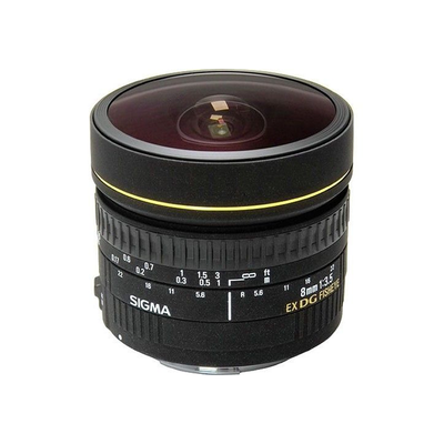 Sigma 8mm f/3.5 EX DG para Nikon F