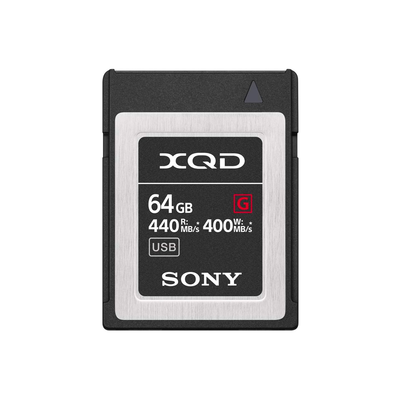 Tarjeta de memoria Sony XQD Serie G de 64GB