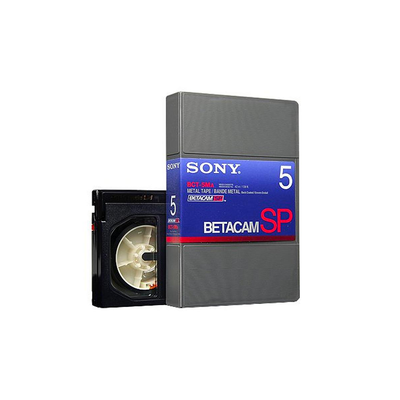 Casete de vídeo Sony BCT-5MA Betacam SP de cinco minutos (pequeño)