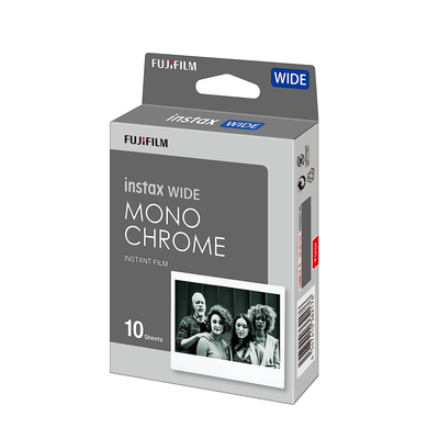 Película instantánea monocromática Wide FUJIFILM INSTAX (10 exposiciones)