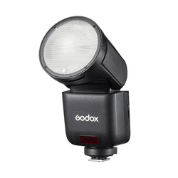 Flash Godox V1 mid C TTL de iones de litio con cabezal redondo para cámara Canon