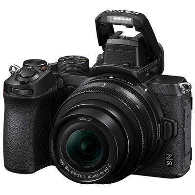 Nikon Z50 Cámara sin espejo con lente de 16-50mm f/3.5-6.3 VR