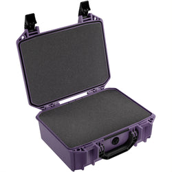 Pelican V200C Vault Estuche para equipo con capas de espuma (Morado Oscuro)