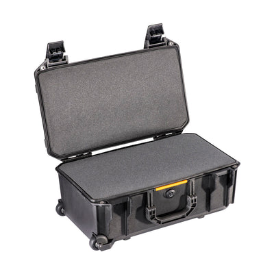 Estuche rígido con ruedas Pelican V525 Vault con inserto de espuma (Negro)