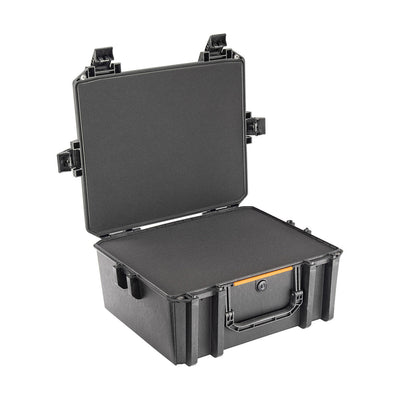 Pelican Vault V600 Estuche grande para equipo con inserto de espuma (Negro)