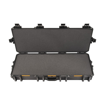 Estuche rígido para rifle táctico con ruedas Pelican V730 con inserto de espuma (Negro)