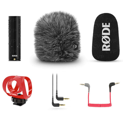 RODE VideoMicro II Micrófono de cañón ultracompacto para montaje en cámara para cámaras y teléfonos inteligentes