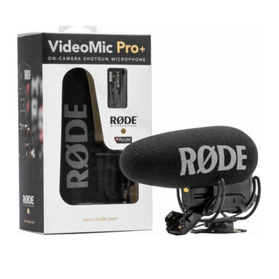 RODE VideoMic Pro+ Micrófono tipo cañón para montaje en cámara