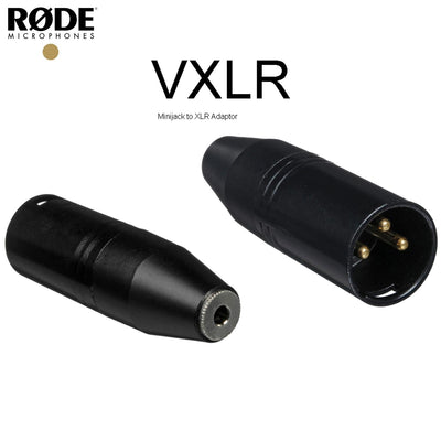 RODE VXLR Adaptador TRS hembra a XLR macho de 3.5mm
