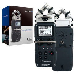 Zoom H5 Grabadora práctica portátil de 4 entradas/4 pistas con cápsula de micrófono X/Y intercambiable