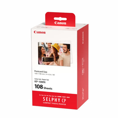 Canon KP-108IN Juego de papel y tinta de color