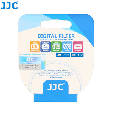 Filtro UV JJC de 40.5mm ultrafino con revestimiento múltiple