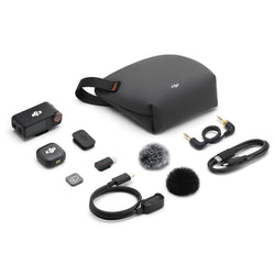 Sistema de micrófono inalámbrico compacto DJI Mic 3/Grabador para cámara y smartphone