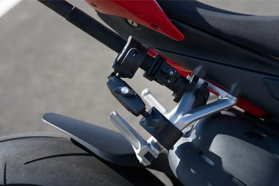 Abrazadera doble resistente DJI Osmo para montaje en motocicleta