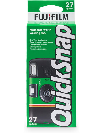 Cámara desechable FUJIFILM QuickSnap Flash 400 de 35mm (27 exposiciones)