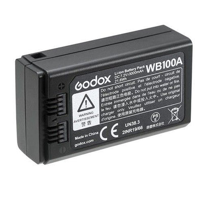 Batería Godox WB100 para flash de bolsillo AD100pro
