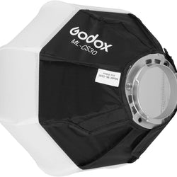 Softbox plegable Godox para linterna ML100Bi