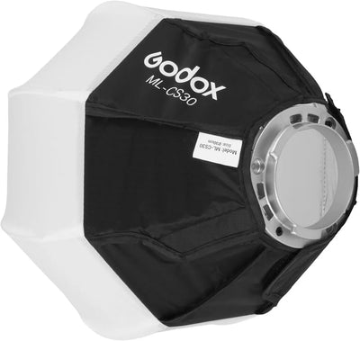Softbox plegable Godox para linterna ML100Bi