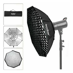 Octabox 95cm para Bowens con Grid Godox